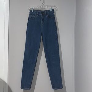 Fashion Nova I Got It From My Mama Jeans - Dark Denim